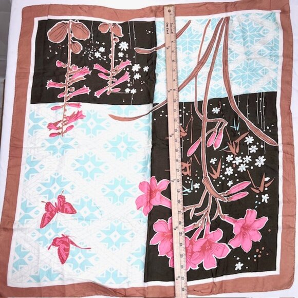 BULK  SALE 18 Handkerchiefs +2 Scarf: BURBERRY-Celine-Fendi-DAKS &  More ! (#2) - Picture 6 of 13